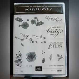 Stampin' Up! Forever Lovely Stamp & Die Set